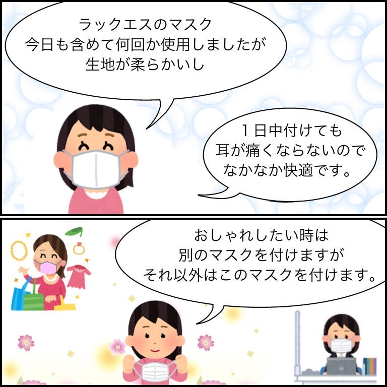 口元に優しい 使い捨て不織布マスク( 販売単位(10箱セット)500枚(送料無料、税込み価格)3日以内にお届け