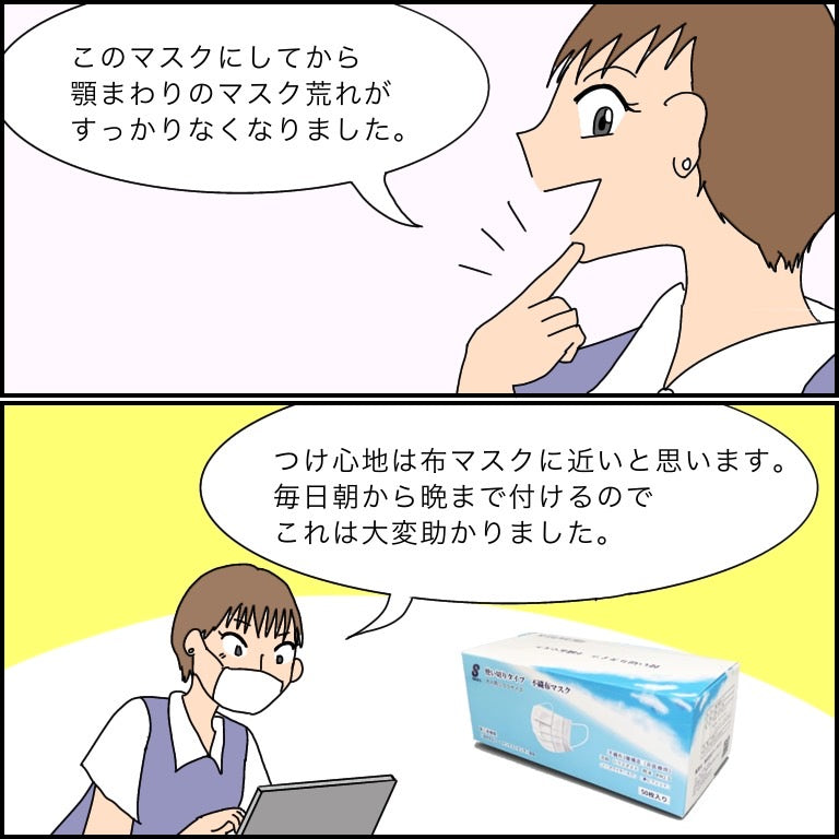 口元に優しい 使い捨て不織布マスク 販売単位(1カートン)2000枚(送料無料、税込み価格)3日以内にお届け